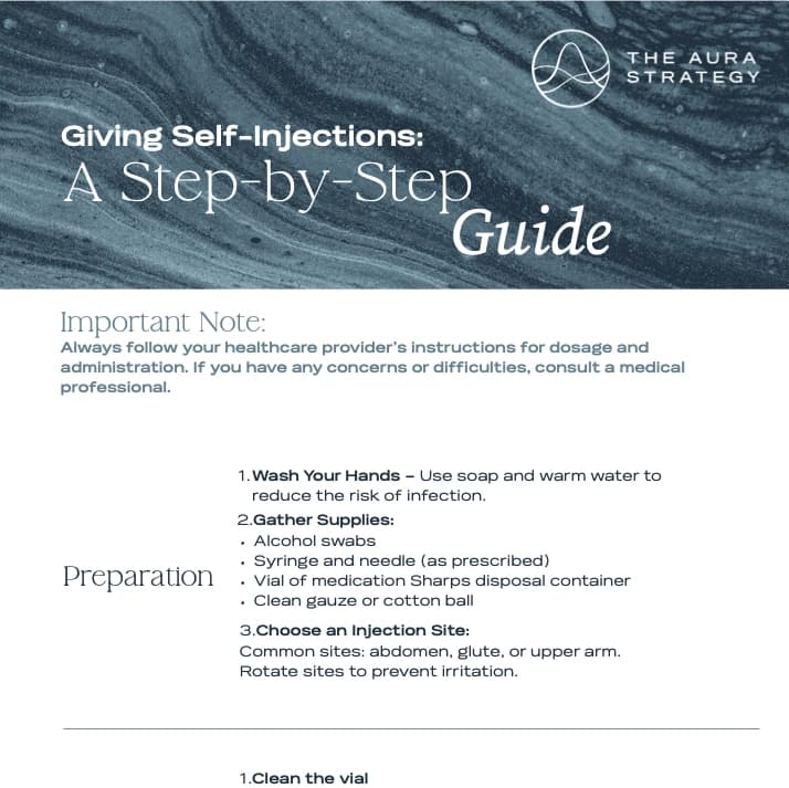 Self Injection Guide Preview
